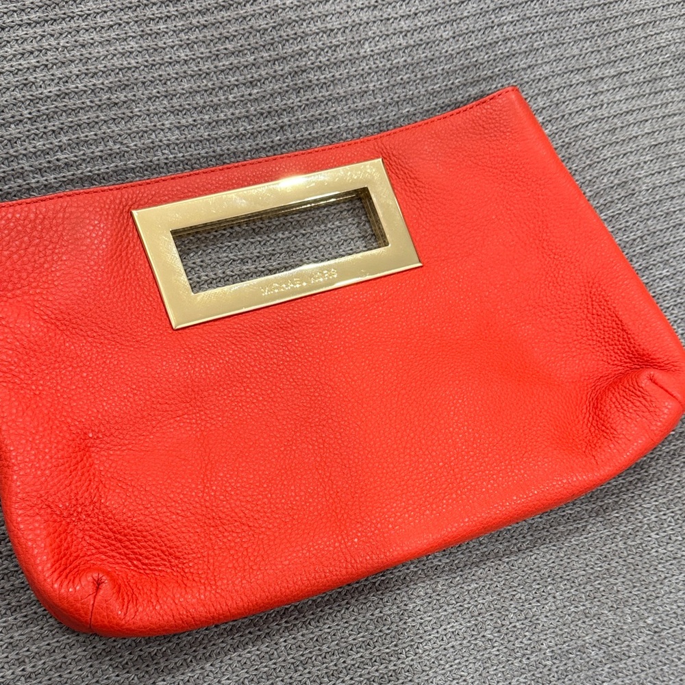 Michael Kors Clutch with Gold Handle - Picture 4 of 5